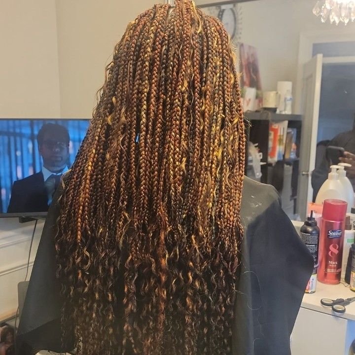 Boho Knotless by Touch of Heaven African Hair Braiding